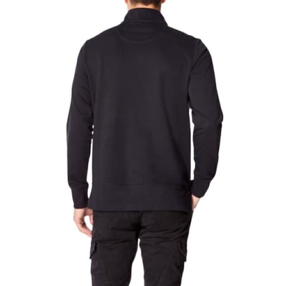 NWT GoodMan Brand Sweater French Terry Half Zip  Black Sweater size XL - Picture 4 of 9